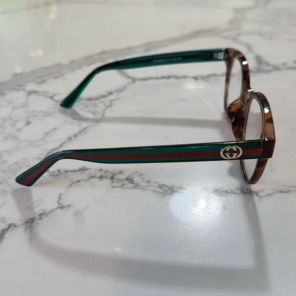 GG G u c c i Tortoise Shell Eyeglasses - Picture 6 of 9